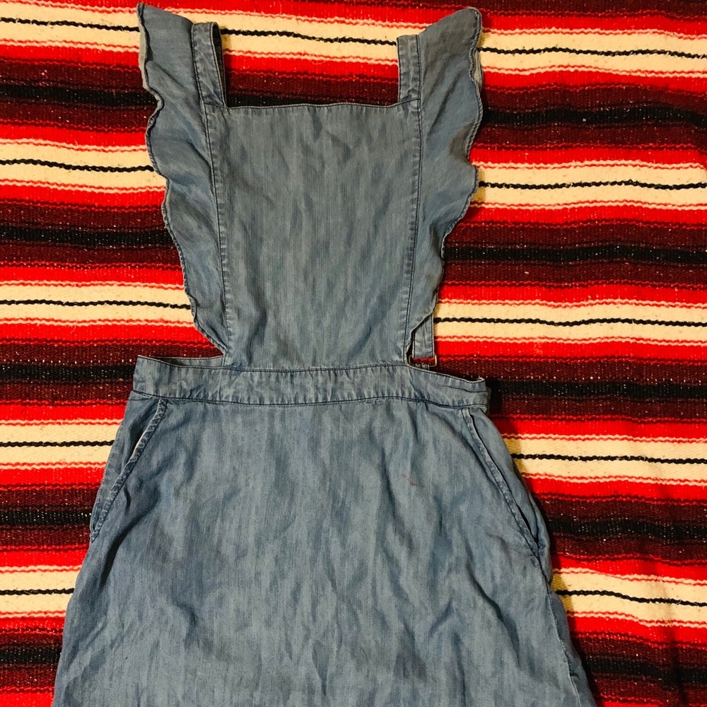 Adorable Overall Mini Dress
